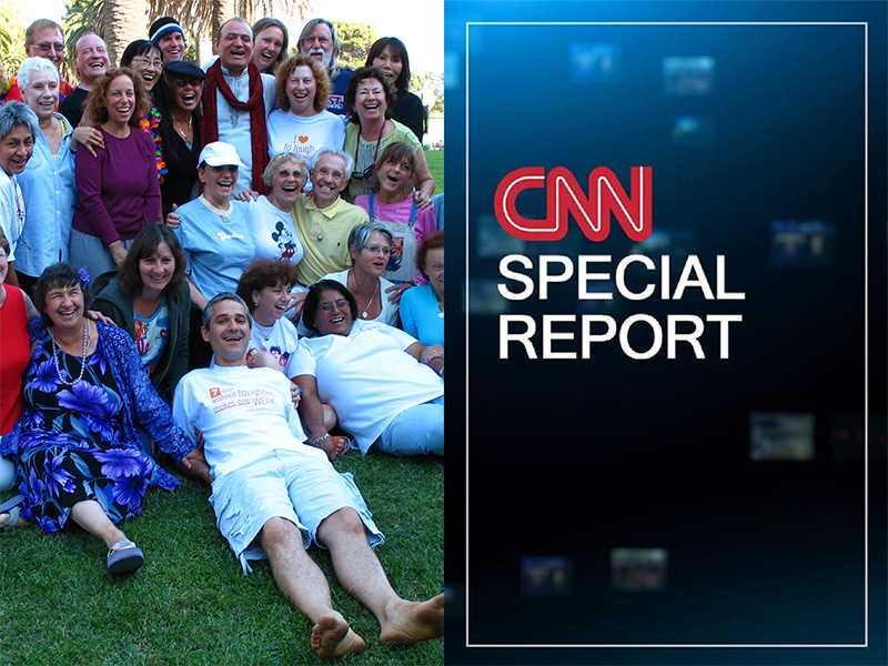 Sebastian organise la première conférence internationale du Yoga du Rire hors d’Inde. CNN couvre l’événement. Le reportage devient un segment central de l’émission spéciale de 3 heures « Happiness and Your Health », animée par le Dr Sanjay Gupta. Diffusée dans 200 pays, vue par des millions de personnes.